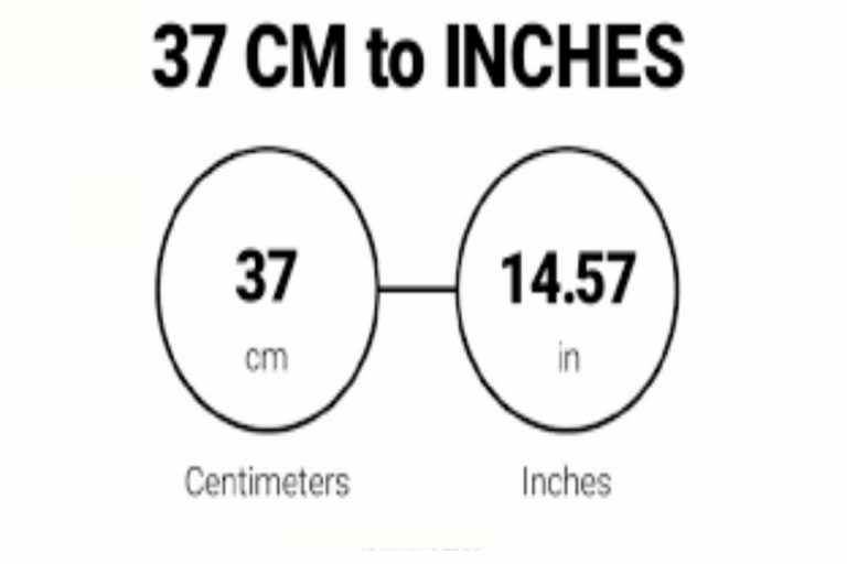 37 cm in inches (37 Centimeters to Inches) Conversion